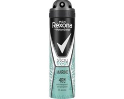 Rexona - Men Stay Fresh Marine Antiperspirant 48H - Spray Antiperspirant