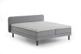 Atlantic Home Collection Boxspringbed Carola 7 zones pocketvering matras H3 lichtgrijs 140x200 cm
