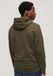 Superdry Hoodie met Losse Pasvorm en Klein Logo - Heren - Katoen - XXL - Army Khaki