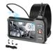 VEVOR Endoscope camera with dual lens, 5-inch screen, 3000mAh battery, inspection camera with 5m cable, 8x zoom, 180° image rotation, IP67 waterproof, 5.5mm industrial endoscope with lighting for car pipes and drains