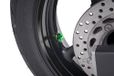 Puig 5591V ventiel, gatcirkelmeter, 11 mm, groen