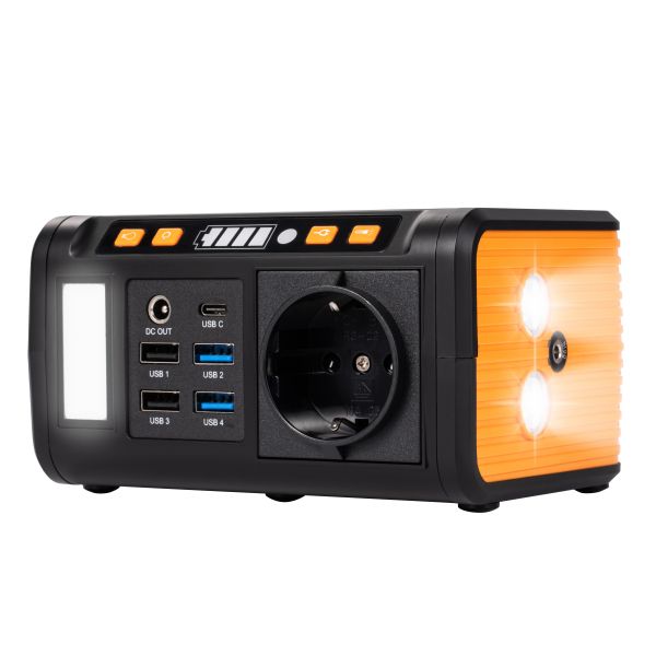 Technaxx TX-205 Powerstation - 20000mAh - 120W - USB-A & USB-C - Zwart