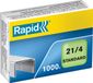 Rapid Nieten 21/4 mm Standaard 1.000 st., Box
