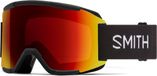 Smith optics Smith Squad Black Chromapop Sun Red Miror Skibril