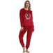 Disney Pyjama manches longues en velours femme King Mickey