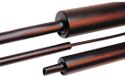 HellermannTyton 323-50750 Krimpkous met lijm Zwart 75 mm 22 mm Krimpverhouding:4:1 1 m