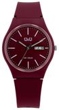 Q&Q Citizen Watch Co. Unisex Polshorloge A212J011Y Bordeaux