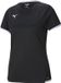 Puma Teamliga Shirt Korte Mouw Dames - Zwart | Maat: S