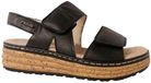 Rieker Sandales 62761-00 Noir Largeur H