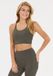 Athlecia Sport-BH Elli Vrouwen XL Bruin Polyester Medium ondersteuning Effen Herfst/Winter 2023