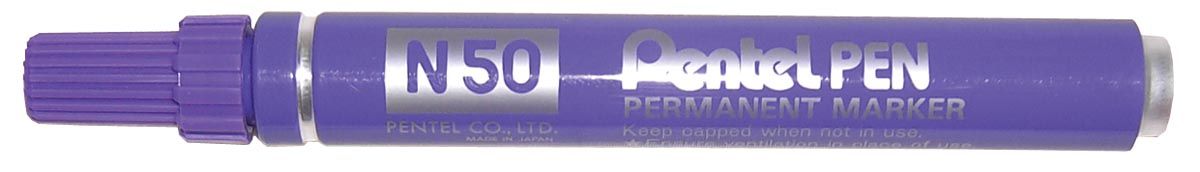 Pentel N50 permanent marker violet