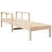vidaXL Ligstoel 199,5x62x55 cm massief grenenhout