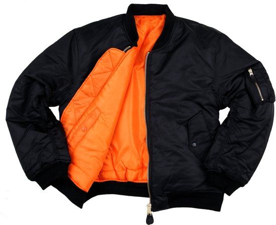 Fostex bomber jack MA-1 zwart
