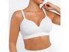 Feelingirl Soutien-gorge sans armatures, sculptant, sans coutures, confortable, couvrance intégrale - M