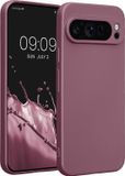 kwmobile metallic telefoonhoesje van TPU - geschikt voor Google Pixel 9 Pro XL - Flexible case voor smartphone - In metallic lila