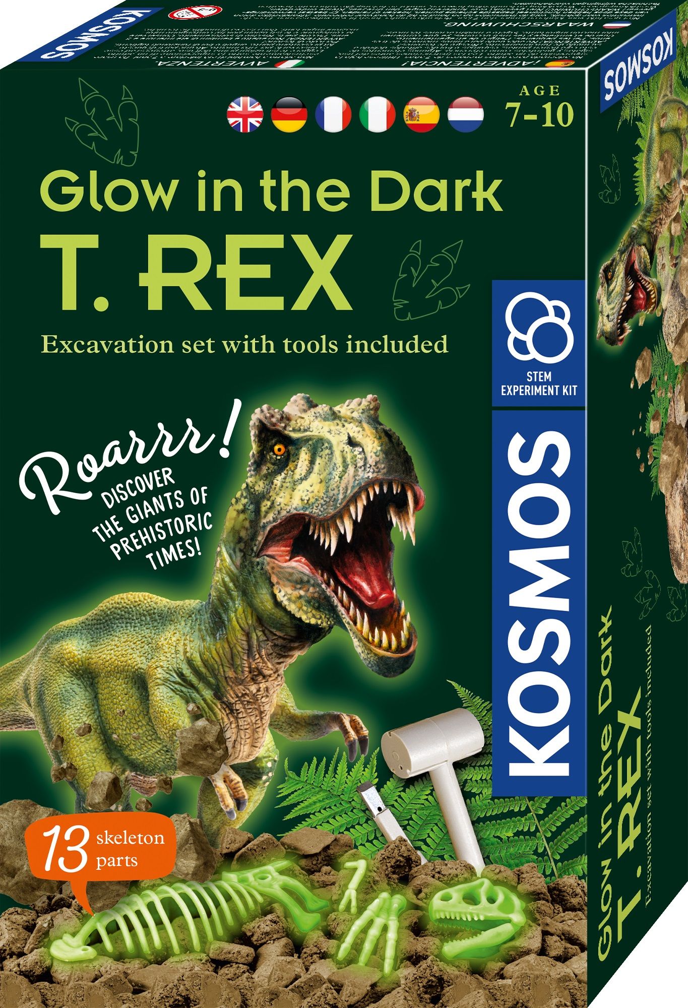 kosmos Glow in the Dark T-Rex | 4002051616915 | 7+ jaar