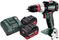 Metabo BS 18 LT BL Q Accuboormachine 18 V 75 Nm Borstelloos + 2x LiHD Accu 5,5 Ah + Lader