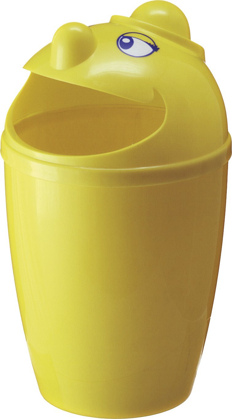 - Afvalbak met Gezicht 75 liter Geel