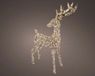 Lumineo Warm wit 960 Micro-LED rendier goud 65 x 130 cm