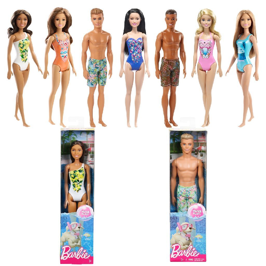 Barbie Fashionistas Beach ass.