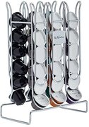 Kitchen Craft Le'Xpress Carbon Steel Nespresso koffiepads houder, 17 x 9,5 x 24,5 cm (6,5" x 3,5" x 9,5") - voor 36 capsules