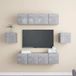 Maison Exclusive - Ensemble de meubles TV 6 pièces gris béton bois d'ingénierie