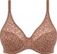 Chantelle Norah Beugel Bh - Volledig kant - 85D - Wild Brown