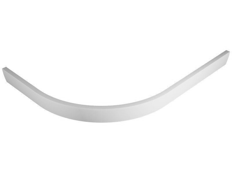Polysan Rena douchebak voorzetpaneel 100x80 cm wit rechts