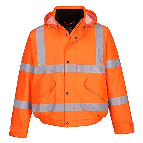 Portwest S463 Hi-Vis Bomberjack - Oranje - XS