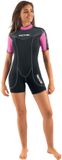 Seac Sense Dames Shorty Wetsuit Zwart M