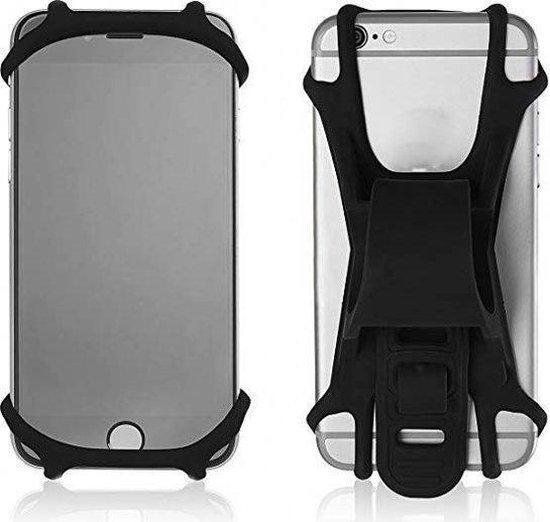 Cordo Smartphonehouder Universeel - Zwart - Fiets - Siliconen - 6.5 inch