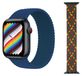 Wigento Apple Watch Series 1 + 2 Ultra 49mm, 9 / 8 / 7 45 / 6 SE 5 4 44 / 3 2 1 42mm - Vervangende nylon horlogeband