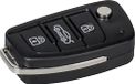 BRUNNEN Gum "Car Key" zwart