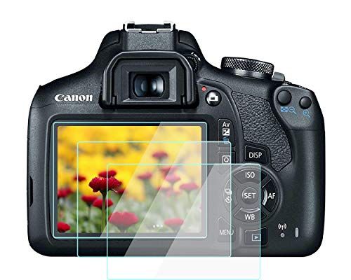 KOMET Rebel T6 Screen Protector voor Canon Rebel T6/EOS 1300D/Kiss X80 (2 Pack)