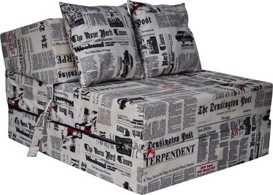 Viking Choice Luxe logeermatras - 200x70x15 cm - Opvouwbaar matras met kussens