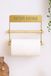 Merkloos / Sans marque THE HOME DECO FACTORY KA3039 Plank, hout, goudkleurig, eenheidsmaat
