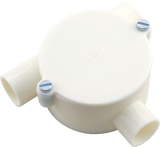 Attema 01.475.84 Lasdoos top-T-doos - 16 mm - Crème