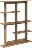 vidaXL Wandplank Artisanaal eiken 102 x 20 x 130 cm Bewerkt hout