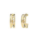 PENDIENTE Guess Oorbellen 4G LIGHT JUBE05236JWYGT-U Goudkleurig Kristal