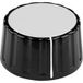 Mentor 334.8 Bouton rotatif Noir (Ø x h) 36 mm x 18.5 mm 1 pièce(s)