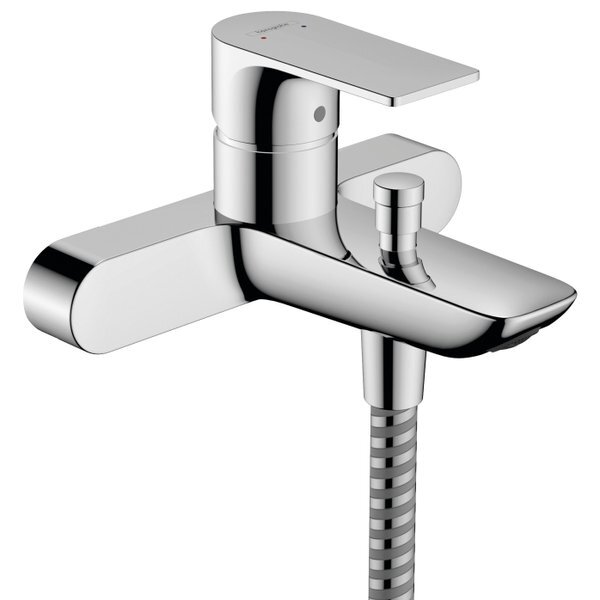 Hansgrohe Rebris e 1-gr opbouw badmengkraan hartafstand 15,3cm chroom 72452000