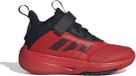 Adidas Ownthegame 3.0 Kindertrainers Zwart/Rood Maat 33