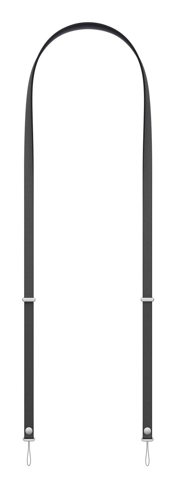Apple Strap Crossbodykoord - Licht Grijs
