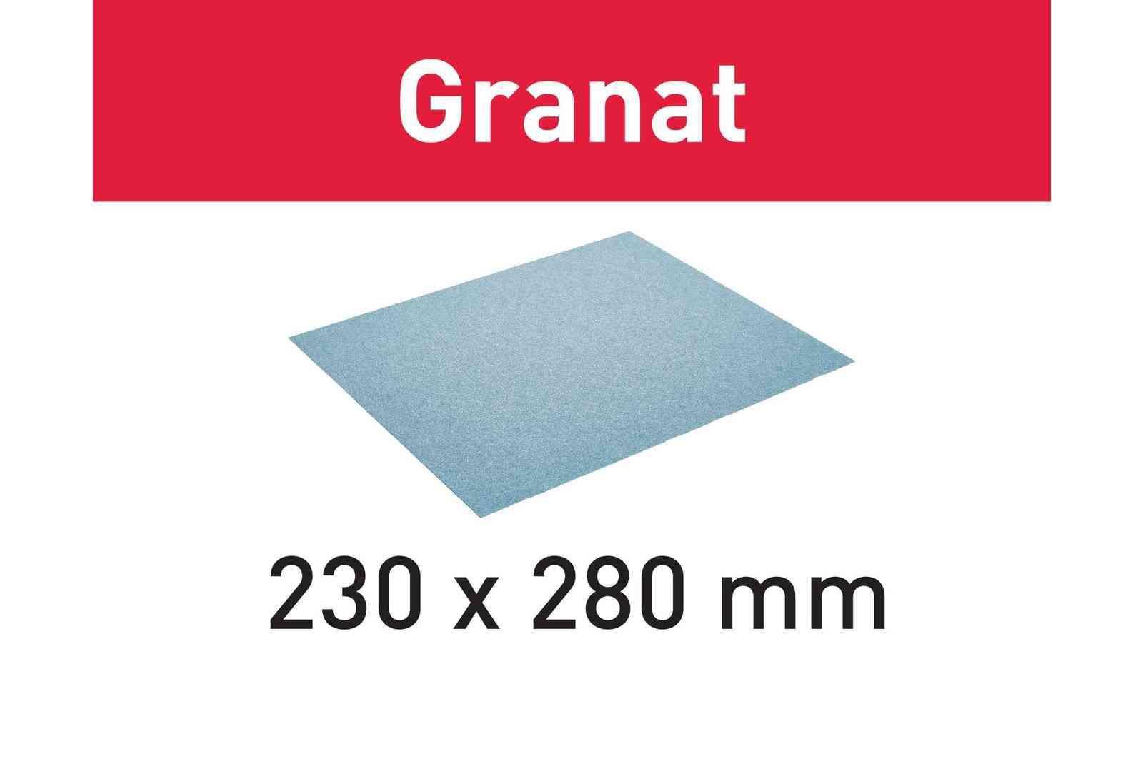 Schuurpapier 230x280 P40 GR/10 Granat