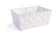 Excelsa Mand, Polypropyleen, Wit, 25 x 17,5 x 11 cm