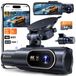 Merkloos Dashcam voor auto - 4K voor en 1080p binnen en achter - Wifi - G-sensor - 64 GB