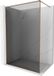 Mexen Kioto-F Douchewand Walk-in met frame 90 x 202 cm, grafiet 8 mm, roségoud