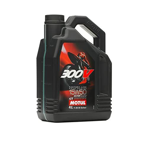 Motul olie motorfiets 15W50 4T Syn 300v FL Road Racing 4L 104129 3374650247670