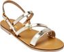Les Tropeziennes Les Baden Sandalen Dames Leer Goud