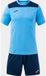 Joma Phoenix III Voetbalset Korte Mouw Heren - Hemelsblauw / Marine | Maat: 2XL